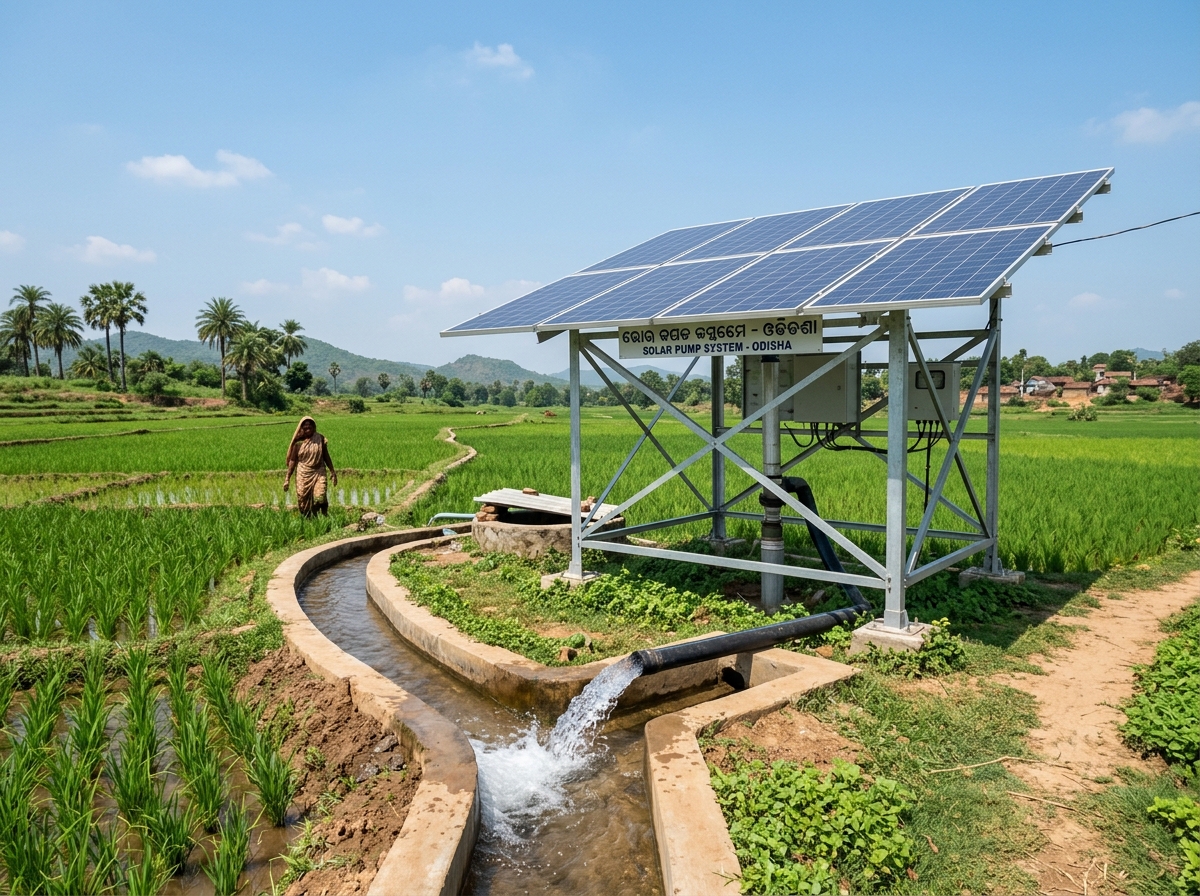 5HP Solar Water Pumping Station